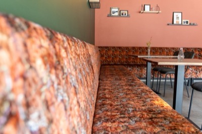 Interieur van Bar Frans