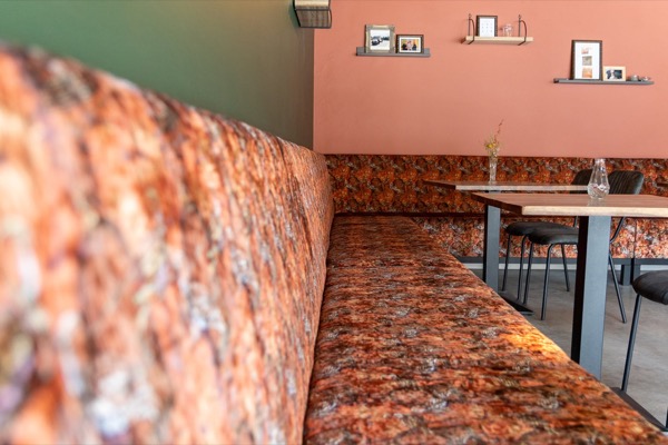 Interieur van Bar Frans